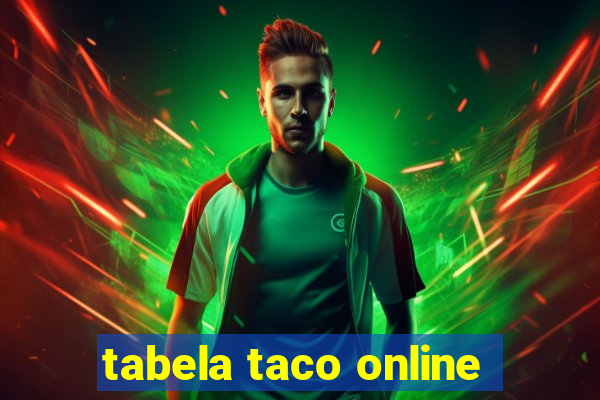 tabela taco online